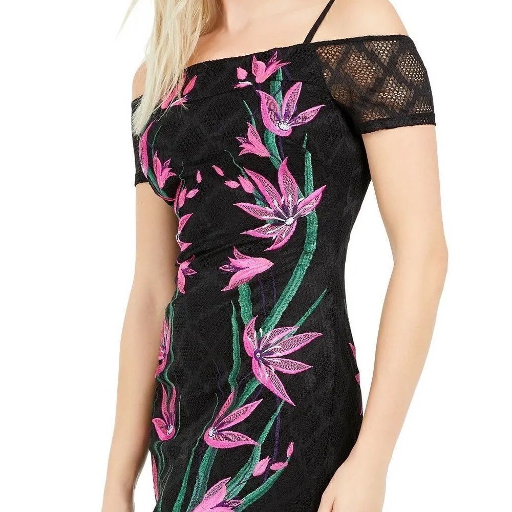 Guess size 12 medium fit floral party dress